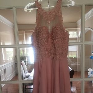 Prom dress and shoes